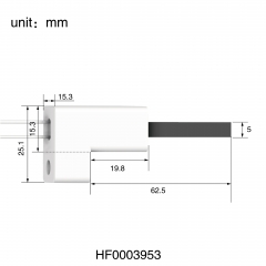 HF0003953 Silicon nitride ignition rod.Hot Surface Ignitor