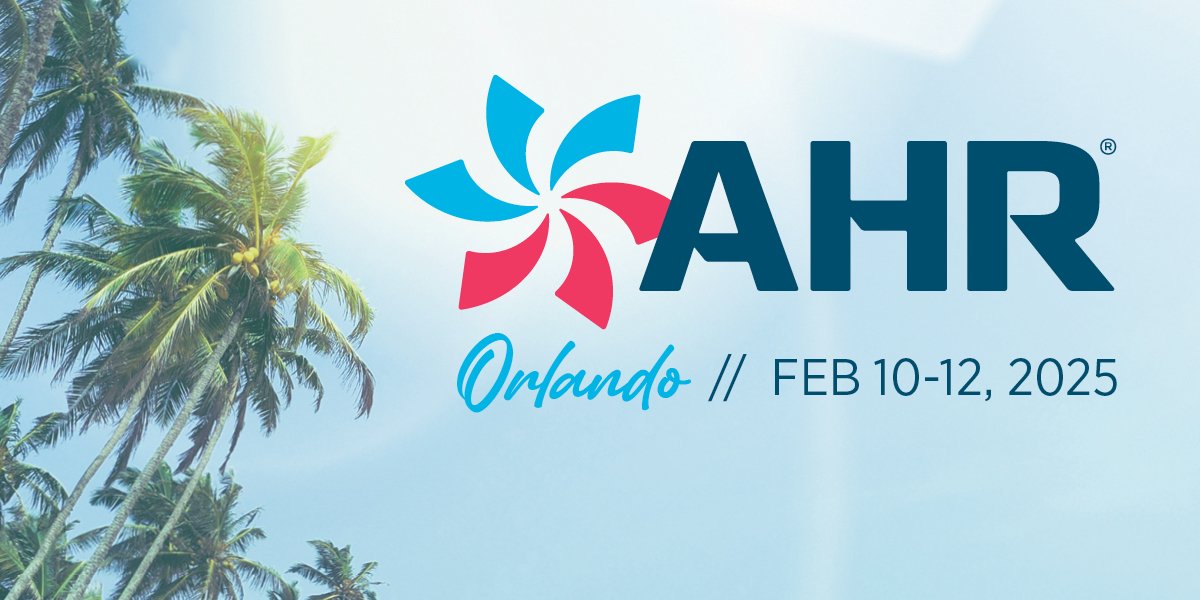 WE Will Meet you at AHR 2025 in ORLANDO