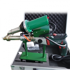 ZX61A 220V 1600W Hand extruder is a new type of hot air welder which imported foreign advancedtechnology, well-developed