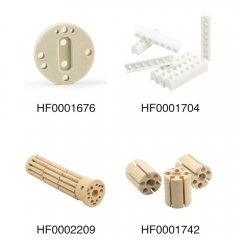 High Temperature Resistant Wear-Resistant Steatite Ceramic 95% Al2O3 Alumina Electrical Ceramic Parts