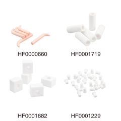 High Temperature Resistant Wear-Resistant Steatite Ceramic 95% Al2O3 Alumina Electrical Ceramic Parts