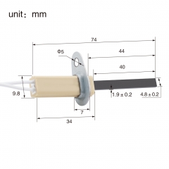 HF0004241/HF0004598 80V/120V Silicon nitride ignition rod.Hot Surface Ignitor